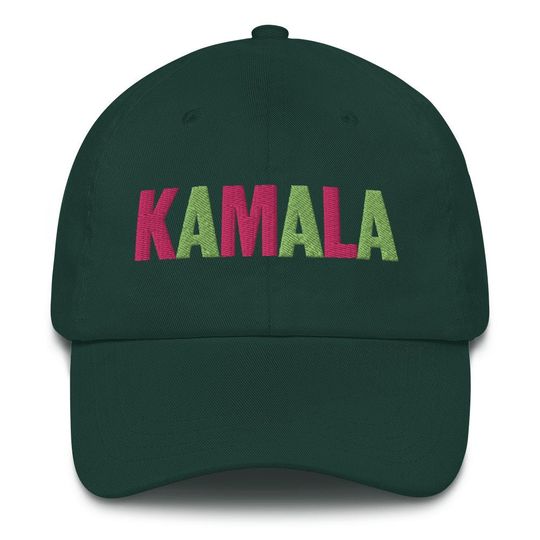 Kamala Embroidered Dad Hat Cap | Biden Harris  Vice President Sorority Alpha Kappa