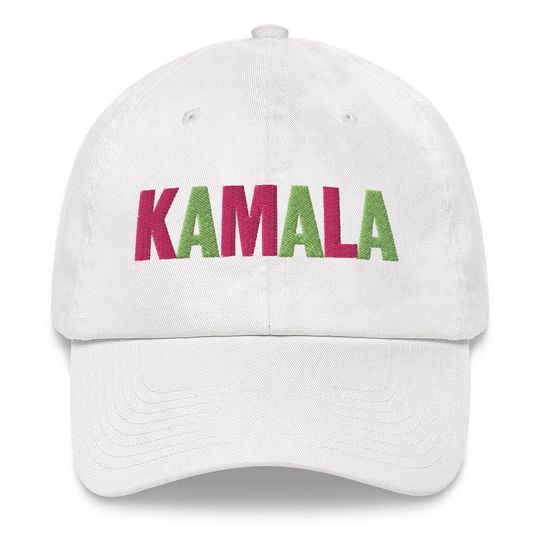 Kamala Embroidered Dad Hat Cap | Biden Harris  Vice President Sorority Alpha Kappa