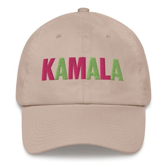 Kamala Embroidered Dad Hat Cap | Biden Harris  Vice President Sorority Alpha Kappa