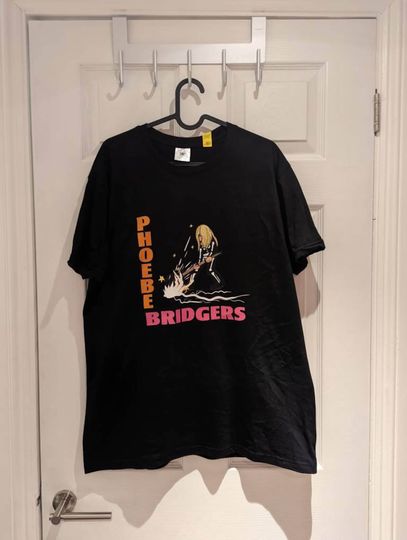 Phoebe Bridgers Smashing Guitar Graphic T Shirt