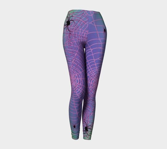 Spiderweb LEGGINGS HALLOWEEN Leggings WOMENS
