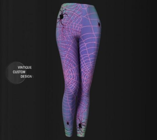 Spiderweb LEGGINGS HALLOWEEN Leggings WOMENS