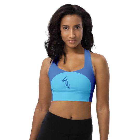 Lovable Alien Experiment Running Costume Longline Sports Bra
