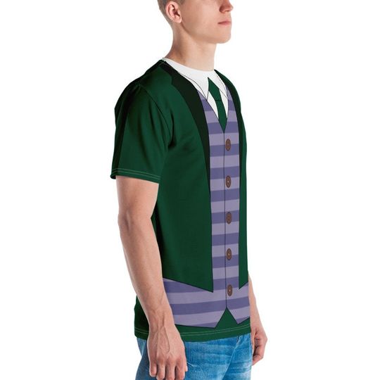 Haunted Mansion Butler Costume 3D T Shirt
