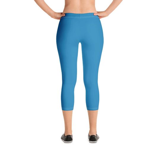Silly Dog Running Costume Capri Leggings