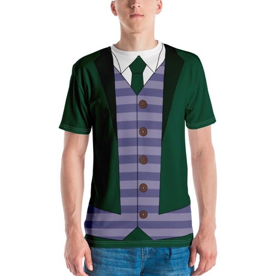 Haunted Mansion Butler Costume 3D T Shirt