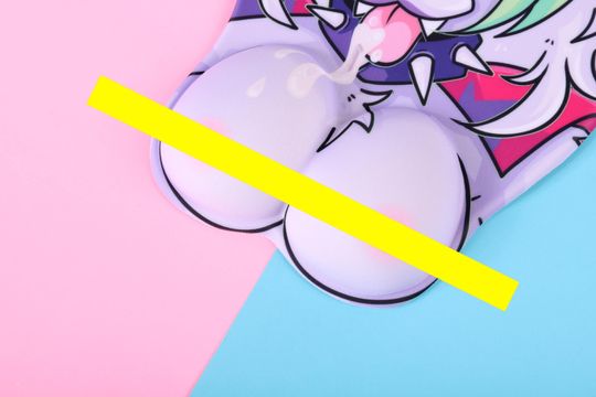 FNAF Mature Roxy 3D Mousepad | 10 Inch 3D Mousepad with Wrist Support