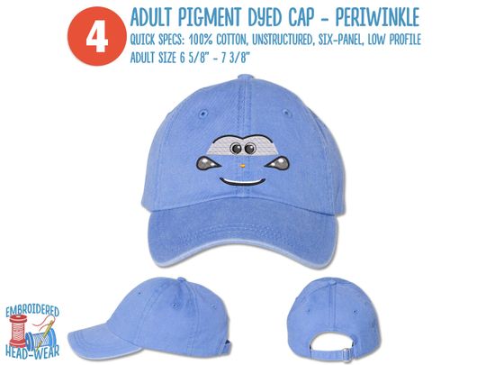 Sally Carrera Face Embroidered Cap