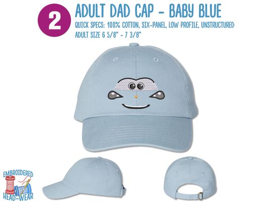 Sally Carrera Face Embroidered Cap