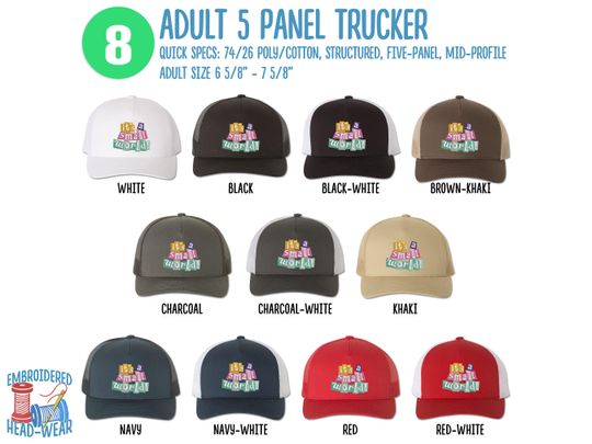 It's a Small World Embroidered Hat | Disney Small World Vintage Classic Style Cap