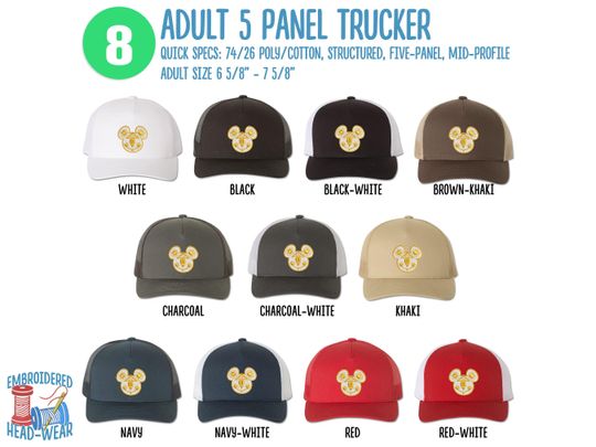 Disney Small World Clock Ears Embroidered Cap | It's a Small World Clock Embroidered Cap