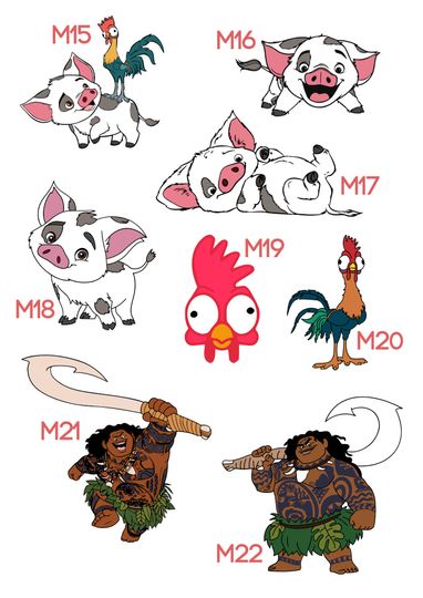 Moana Princess, Disney poster, art decoration