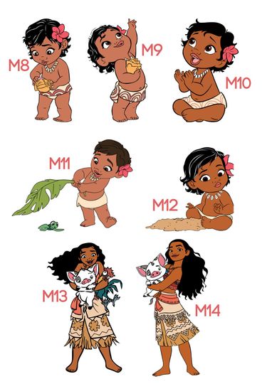 Moana Princess, Disney poster, art decoration