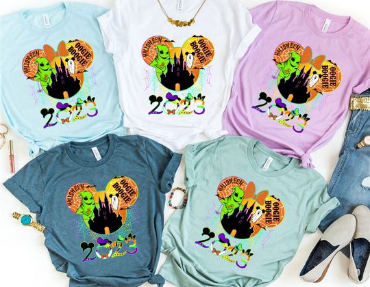 Oogie Boogie Bash Halloween Disneyland 2023 shirts