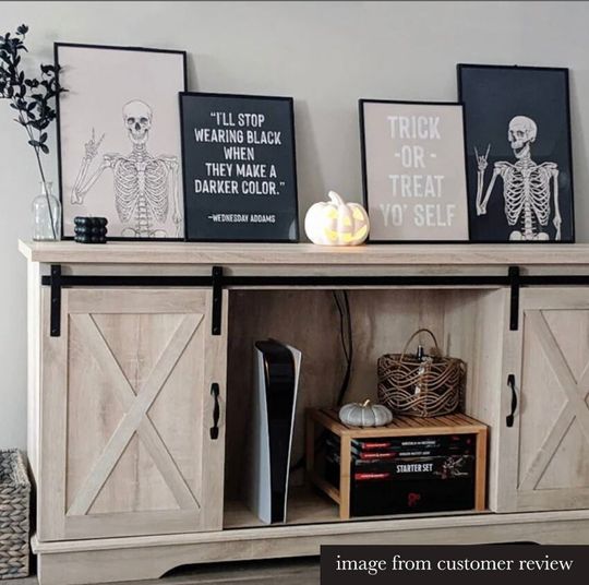 halloween printable wall art | halloween skeleton print | halloween decor