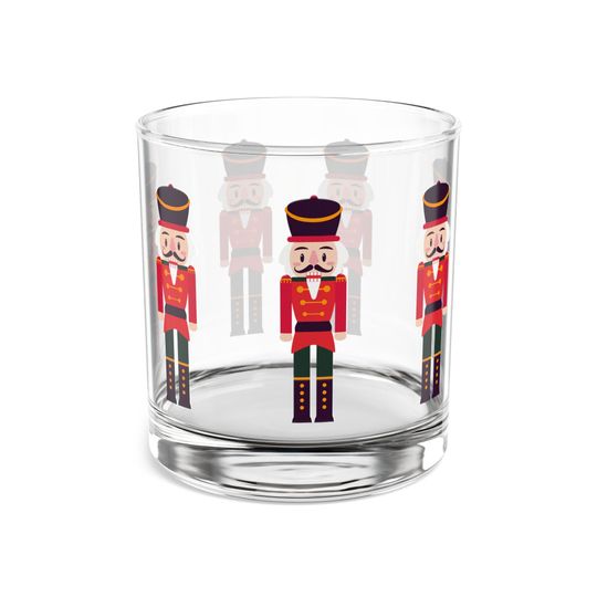 Nutcracker Rocks Glass