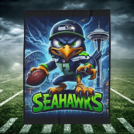 football Seahawks Arctic Fleece Blanket