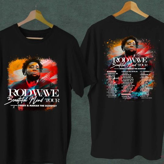 Rod Wave Beautiful Mind Tour Shirt, Rod Wave Shirt