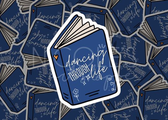 Wicked: Dancing Through Life Book STICKER