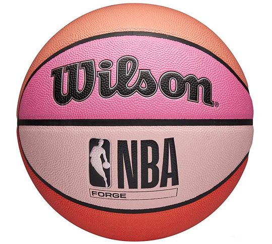 Personalized Pink Wilson Forge Basketball – Indoor/Outdoor