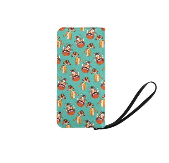 Timon and Pumbaa Wristlet Wallet, Lion King Wallet | Disney Wallet