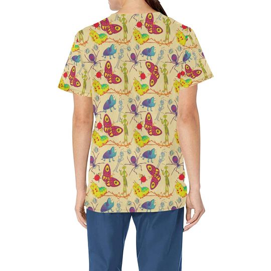 A Bug's Life Scrub Top | Disney Nurse Scrub Top | Disney Scrubs