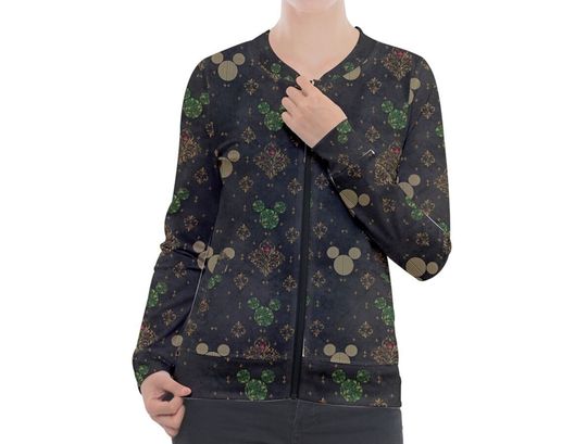 Vintage Christmas Mickey Jacket | Mickey Zip-up Jacket