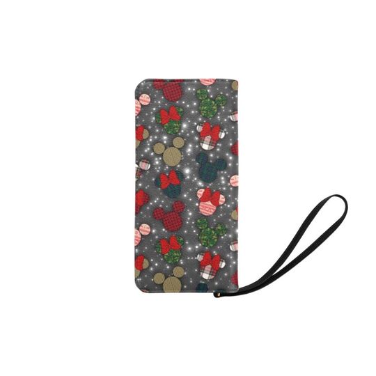Mickey Christmas  Leather Wallet | Women Wallet | Gift For Women