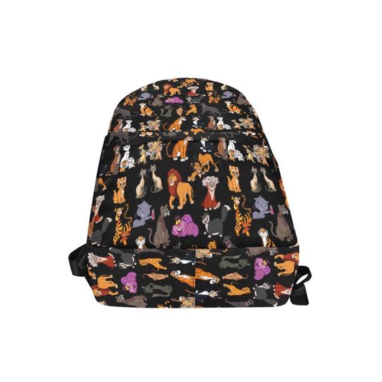 Disney Cats Backpack | Disney Cats Book Bag | Cats Backpack | Disney Backpack | Disneyland Backpack | Disney Bag | Disney World Backpack