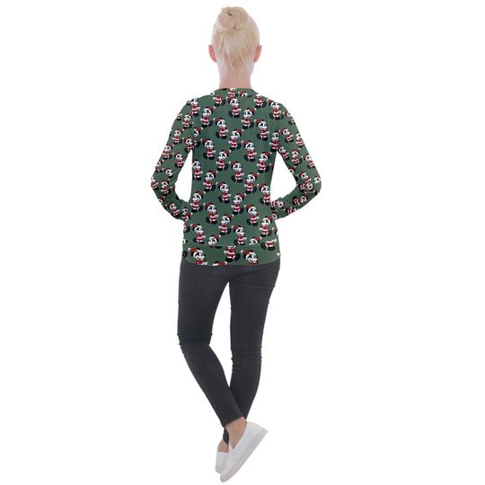 Mickey Santa Zip-up Jacket | Mickey Christmas Jacket | Disney Jacket