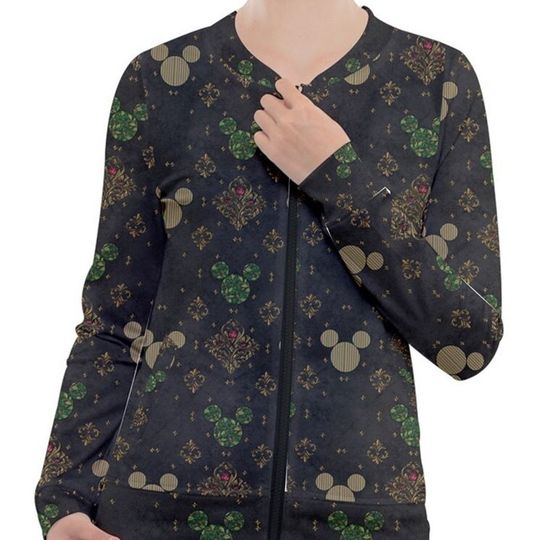 Vintage Christmas Mickey Jacket | Mickey Zip-up Jacket