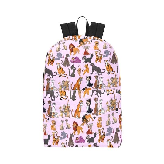 Disney Cats Backpack | Disney Cats Book Bag | Cats Backpack | Disney Backpack | Disneyland Backpack | Disney Bag | Disney World Backpack