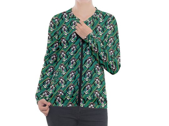 Dapper Goofy Zip Up Jacket | Goofy Jacket | Disney Nurse Jacket
