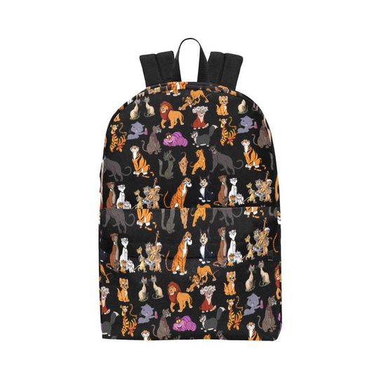 Disney Cats Backpack | Disney Cats Book Bag | Cats Backpack | Disney Backpack | Disneyland Backpack | Disney Bag | Disney World Backpack