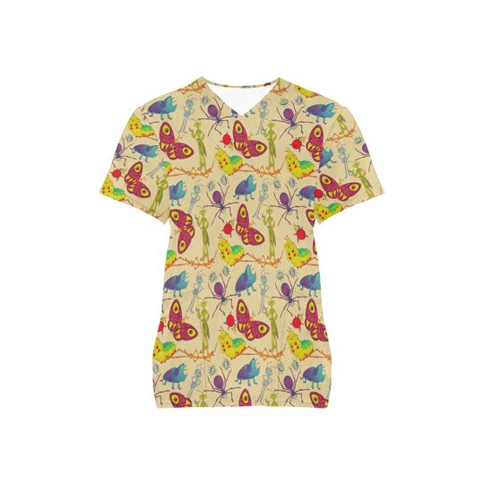 A Bug's Life Scrub Top | Disney Nurse Scrub Top | Disney Scrubs