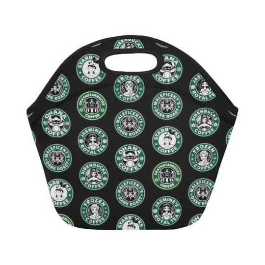Disney Starbucks Neoprene Lunch Bag