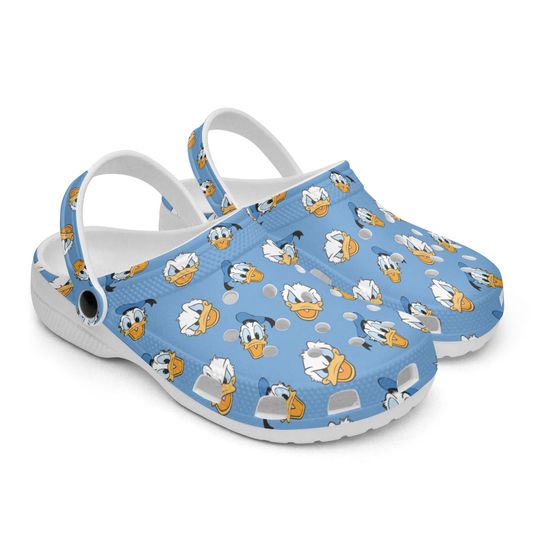 Donald Duck Clogs, Donald Clogs, Disney Clogs
