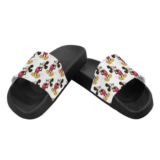 Mickey Mouse Slip On Sandals | Mickey Mouse Sandals | Disney Sandals