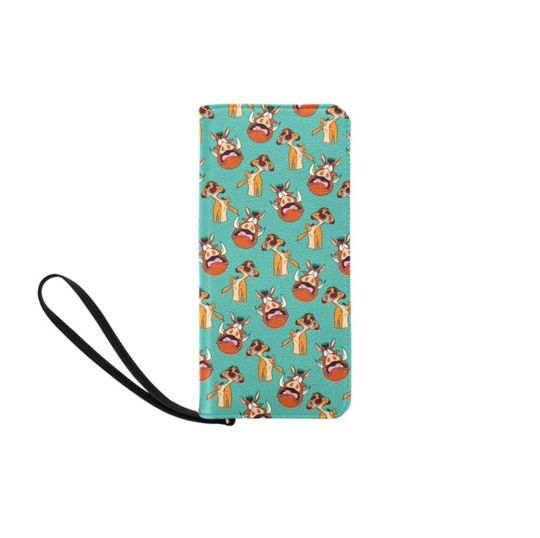 Timon and Pumbaa Wristlet Wallet, Lion King Wallet | Disney Wallet