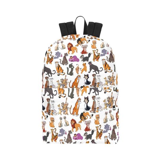 Disney Cats Backpack | Disney Cats Book Bag | Cats Backpack | Disney Backpack | Disneyland Backpack | Disney Bag | Disney World Backpack