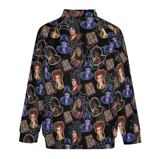 Hocus Pocus Zip-Up Jacket | Hocus Pocus Jacket | Hocus Pocus Scrub Jacket | Disney Parks Jacket | Disney Nurse Jacket | Disney Scrub Jacket