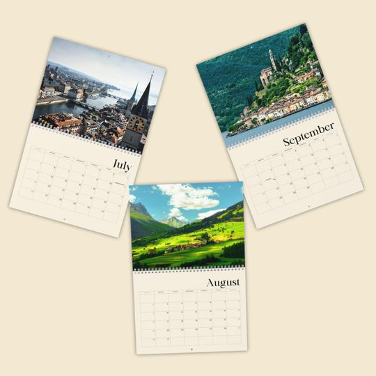 2026 Switzerland Wall Calendar