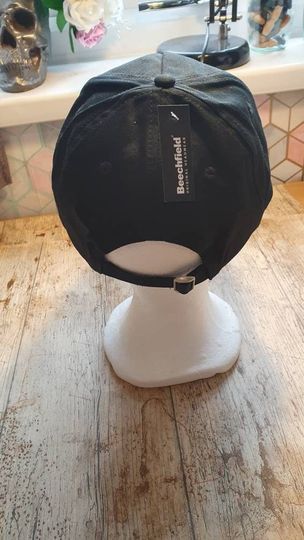 Stunning embroidered Death head moth summer cap alternative goth