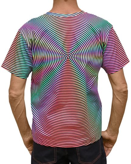 Psychedelic Headspin Goa clothing Psy Trance estival T shirt 3D
