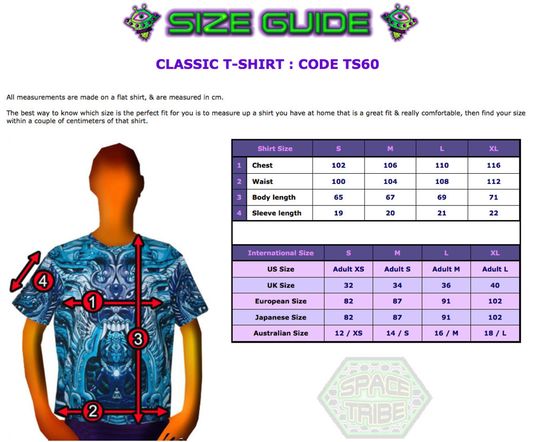 Psychedelic Headspin Goa clothing Psy Trance estival T shirt 3D