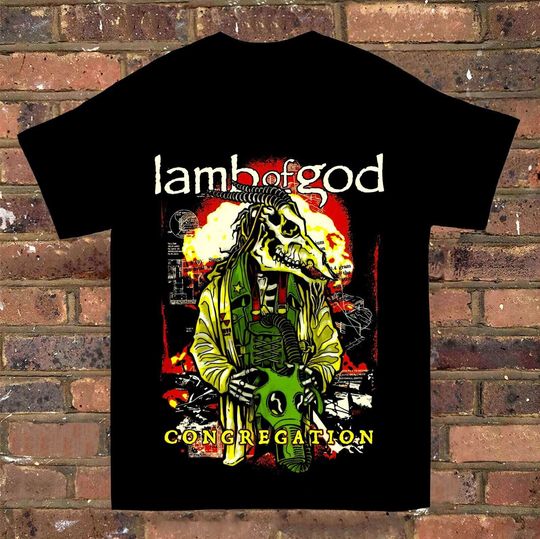 Lamb Of God Congregation Poster Album Band Shirt