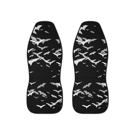 Bat Goth Seat Covers Goth Car Accessories Gothic Car Seat Covers Halloween Spooky Witchy Witchcraft Shadows