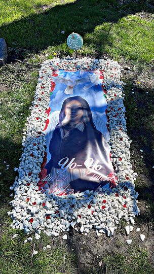 Memorial Grave Blanket | Custom Grave Blanket | Grave Funeral Blanket