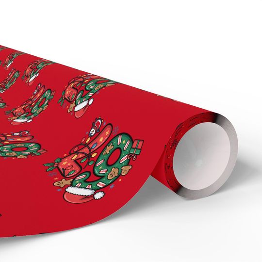 Festive Christmas 67 Wrapping Paper