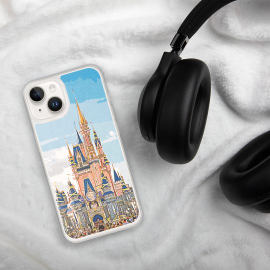 Magic Kingdom 50th Anniversary iPhone Case, Cinde Castle Design